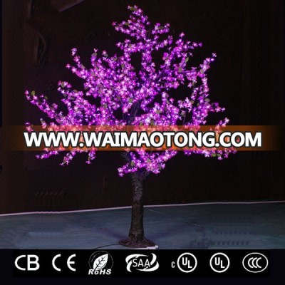 2.5m Led Christmas cherry tree Light for outdoor decoration FZ-1536 Yellow